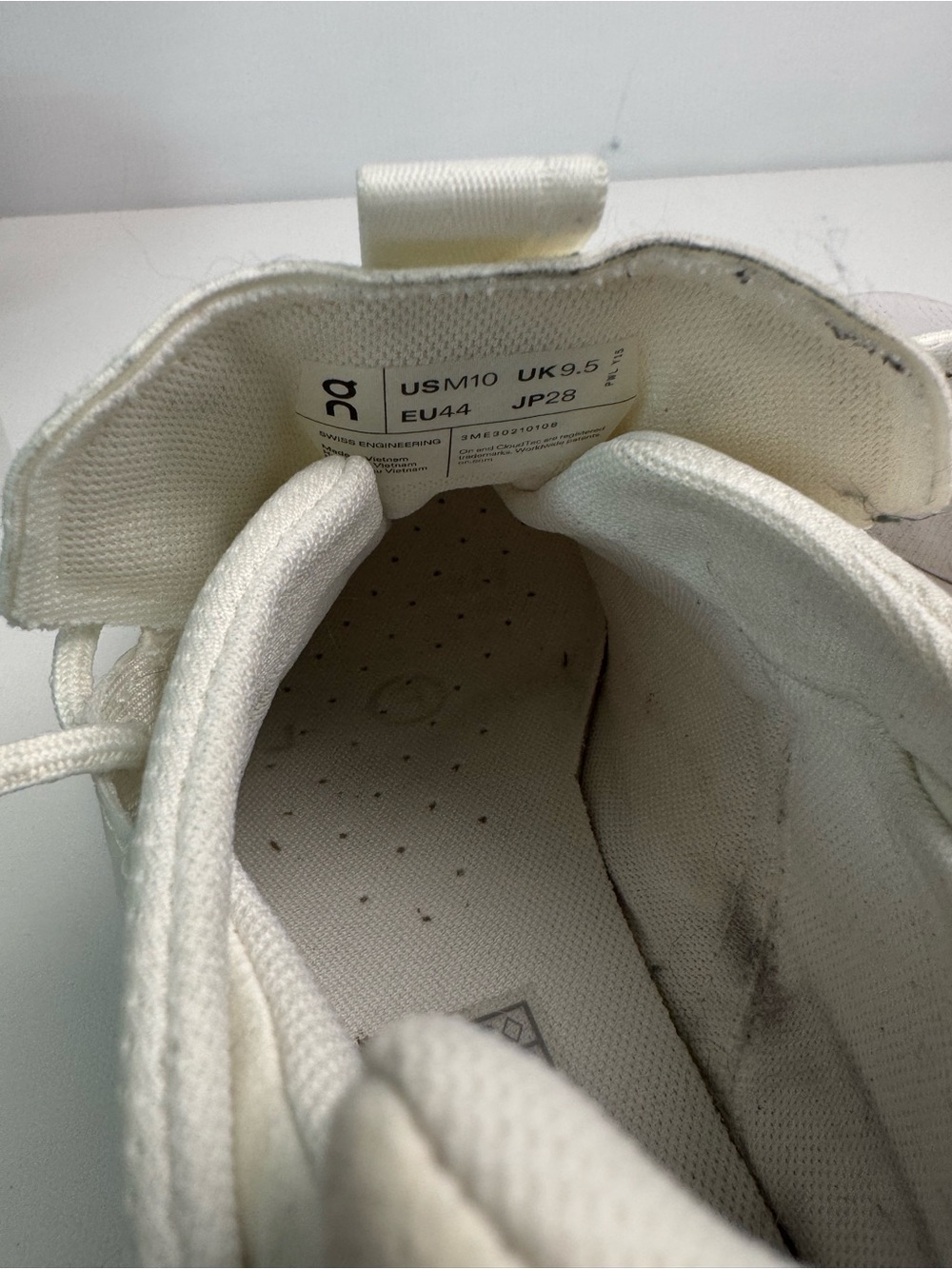 On Cloudnova 2 Men’s Sneakers Size 10 White Casual Training Shoes - Picture 11 of 13